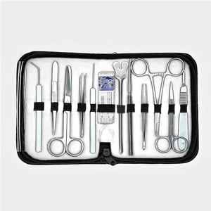 Kit de dissection chirurgical en acier inoxydable pour étudiants en médecine, biologie et médecine vétérinaire, avec pinces manuelles personnalisables, pour laboratoire d'anatomie, réutilisable, Regal Impe - Product Image 1