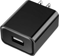 Cargador de pared USB premium con certificación UL/FCC, adaptador de corriente con enchufe estadounidense, 5V 2A, 10W, cabezal de viaje para teléfono y tableta.
