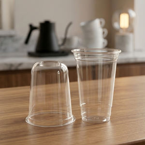 Vasos Desechables Transparentes de PP de Pared Simple Quang Quan de 95 mm, 16 oz y 24 oz para Café, Té, Jugos y Bebidas Frías - Product Image 1