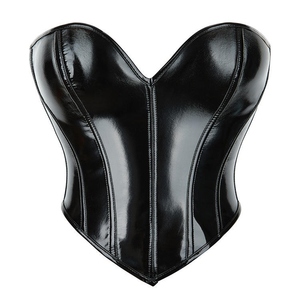 Women's Orange Corset With Rivets And Hook-And-Eye Closure Firm Control Shapewear For Adults - Product Image 3