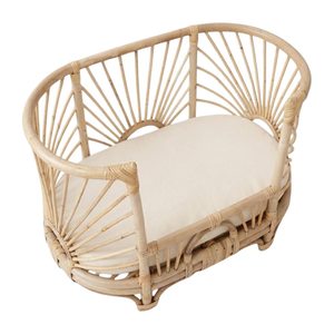 Best Quality Rattan Doll Toys <b>Sofa</b> Furniture Cheap Price Wholesale Factory Price Toddler Baby Doll Toy Play Pretend - Product Image 2