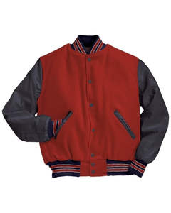 Veste de baseball pour homme, style varsity, manches longues, col montant, contraste de couleurs, veste varsity élégante pour homme - Product Image 6