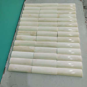 Escamas de cuerno de búfalo blanco y hueso de camello de primera calidad, material natural duradero para mangos de cuchillos personalizados a precio mayorista. - Product Image 3