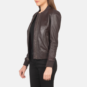 Chaqueta de Cuero para Mujer, Chaqueta de PU para Exteriores, Chaqueta de Cuero Genuino para Mujer - Product Image 2