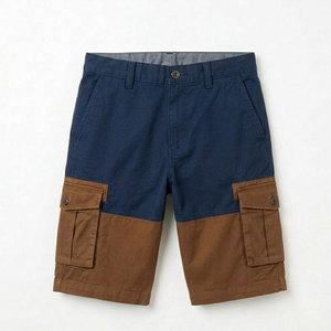 Men Cargo Shorts With Multi Pockets And Adjustable Waist Perfect For Outdoor Hiking And Casual Wear Cargo Shorts - Product Image 1