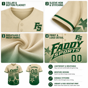 Maillot de baseball personnalisé par sublimation, vente en gros, uniforme d'équipe entièrement boutonné, respirant, séchage rapide, en polyester doux pour hommes - Product Image 4