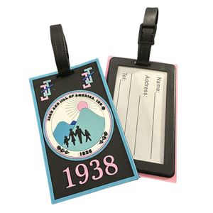 Luggage Tag Set Durable Travel Identification Tags with Adjustable <b>Straps</b> for <b>Suitcases</b> Bags Backpacks Travel Gear and Cases - Product Image 2