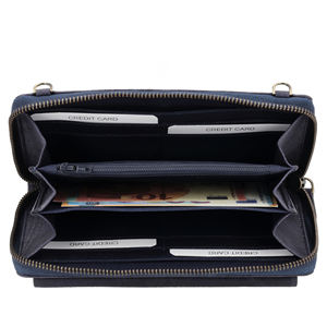 Sac à bandoulière en cuir véritable pour femme, pochette de téléphone portable, sacoche à bandoulière, étui pour téléphone portable - Product Image 6