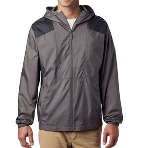 Veste coupe-vent à capuche pour homme, légère, imperméable, pour sports de plein air, streetwear décontracté, logo personnalisé, coupe-vent - Product Image 6