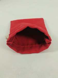 Sac à cordon en coton personnalisé, réutilisable, petit sac cadeau et pour bijoux, sac en tissu pour cadeaux en gros - Product Image 3