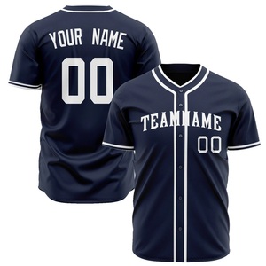 Camiseta Deportiva de Béisbol con Botones, Ropa Deportiva de Alto Rendimiento, Personalización de Marca, Calidad de Exportación, Venta al Por Mayor Mundial - Product Image 1