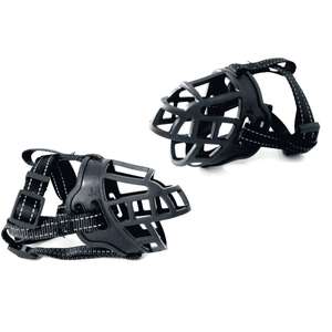 Bozal Reflectante para Perro Yommy, Grueso y Suave de TPE, Anti-Mordidas, Anti-Ladridos, Dispositivo Antideslizante para Control de Ladridos - Product Image 5