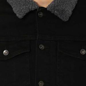 Meilleure Vente : Blouson en Jean Raffiné pour Homme, Style Urbain, Effet Délavé, Col Rabattu, Décontracté, 100% Coton - Product Image 5