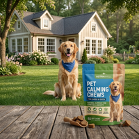 Astrawell OEM Marque Privée Friandises Apaisantes pour Chiens – Friandises Tendres Apaisantes pour Animaux de Compagnie – Fabricant de Suppléments pour Animaux