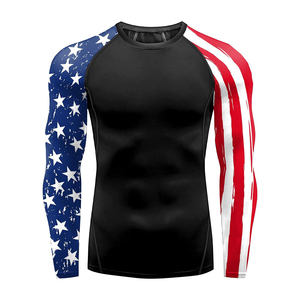High Quality Mens Rash Guard Full Sleeve Lightweight Sports <b>Compression</b> <b>Shirt</b> Supplier Wholesale - Product Image 1