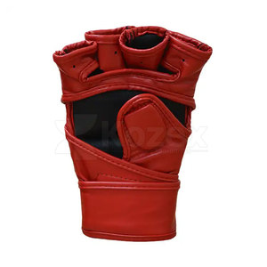 Guantes de MMA de Cuero de Alta Gama con Diseño Duradero, Antideslizante y Ligero para Luchadores Profesionales y Entrenamiento en Gimnasio - Product Image 4