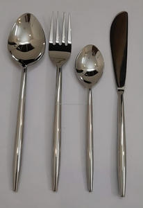 Juego de cubiertos martillados de acero inoxidable de calidad para restaurante-Cubiertos chapados en oro que incluyen cuchillo, tenedor, cuchara para bodas Otros - Product Image 2