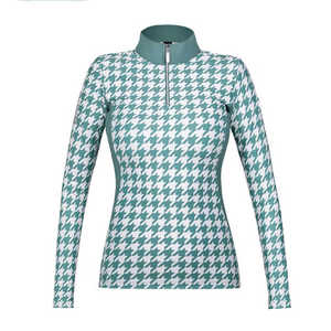 Camisas de Montar a Caballo Personalizadas para Fitness, Tops Deportivos de Manga Larga para Mujer, Camiseta Ecuestre para Jodhpur y Breeches - Product Image 1