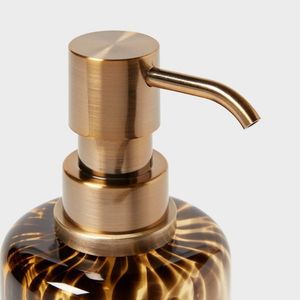 Dispenser per Sapone Liquido in Vetro Colorato con Design a Tartaruga - Product Image 2