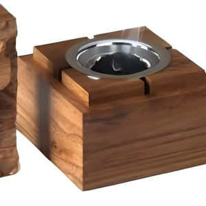Última Novedad: Quemador de Incienso Mubkhar de Madera y Metal al por Mayor, Estilo Árabe Ecológico, para Uso Religioso, Quemador de Bakhoor - Product Image 1