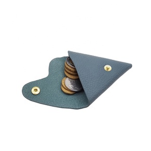 [Meilleure valeur] Castello italien en cuir souple minimaliste triangulaire porte-monnaie pochette utilitaire plusieurs couleurs nouveau - Product Image 1