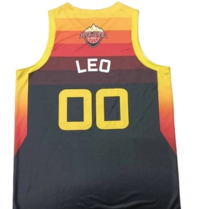 2025 camiseta de fútbol personalizada Unisex 100% poliéster sublimado baloncesto Jersey personalizado Casual transpirable ropa de punto camiseta de fútbol - Product Image 2