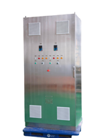 Armoire électrique basse tension 400A en acier inoxydable SS316L, boîtier électrique 400V IP44 pour systèmes de distribution d'énergie industrielle