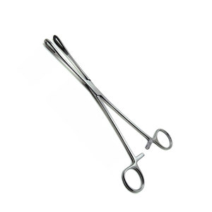 Pinza de Acero Inoxidable para Sujetar Esponjas Médicas, Instrumento Quirúrgico de Acero Inoxidable para Sujetar Esponjas - Product Image 1