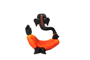 Artesanía Nirmala, Estatua Moderna de Ganesha/Ganpati en Resina, Hecha a Mano en Rajasthan, Pieza Decorativa - Product Image 3