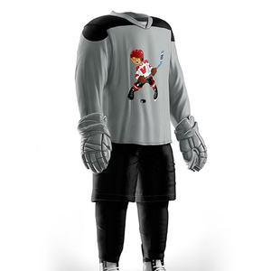 Conjunto de Uniforme de Hockey sobre Hielo con Tela Avanzada y Opciones de Impresión Personalizadas 280g - Product Image 2