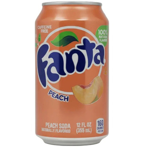New Arrival Fanta Peach 335ml Refreshing Peach Flavored Soda Factory Direct <b>soft</b> <b>drink</b> 335ml - Product Image 3