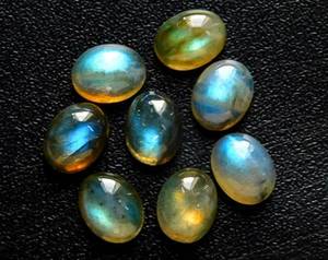 Labradorite naturelle ovale/autres formes, feu arc-en-ciel irisé, étincelle de minuit, pierre précieuse en vrac pour la fabrication de bijoux, haute qualité - Product Image 6