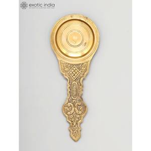 ช้อนทองเหลือง6นิ้วของตกแต่งบ้าน - Product Image 2