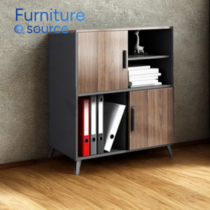 Sleek HPL <b>Filing</b> <b>Cabinet</b> Contemporary Fit - <b>Filing</b> <b>Cabinet</b> with MDF Base for Office Storage Solutions and Furniture Setup - Product Image 1