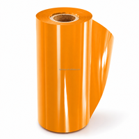 Rouleau de film de dorure à chaud PET effet miroir or 64 cm x 480 m pour sacs en papier et substrats multiples