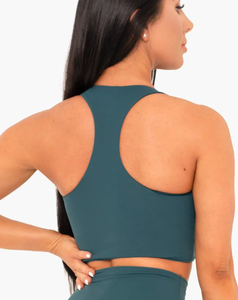 Soutien-gorge de sport dos nageur pour femme de haute qualité, léger, respirant, couleur personnalisable, motif uni, prix abordable, faible MOQ - Product Image 3