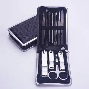 Stainless Steel Nail <b>Kit</b> 5 in 1 Portable <b>Manicure</b> Tools Set with Clipper Bag Classic Style for Adults - Product Image 3