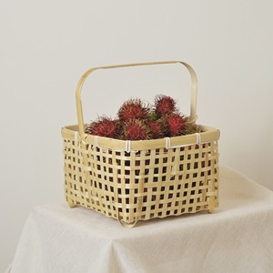 Panier cadeau de Noël de qualité supérieure, vente en gros de paniers de fruits en bambou naturel pour cadeaux et présentoir - Product Image 6