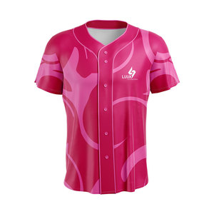 Camisetas de Béisbol Personalizadas para Mujer, Tallas Grandes, 100% Poliéster, Transpirables, de Secado Rápido, Manga Corta, para Equipos Universitarios - Product Image 1