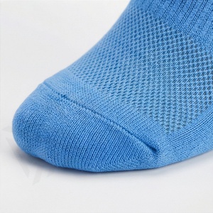 Crew <b>Socks</b> Solid Blue 100% Cotton Breathable Knitted Regular Fit Adults Daily Wear Spring Season - Product Image 6