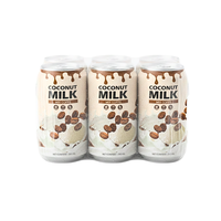 Hoogwaardige OEM/ODM 330ml blikjes kokosmelk mix koffie drank private label fruit & groentesap