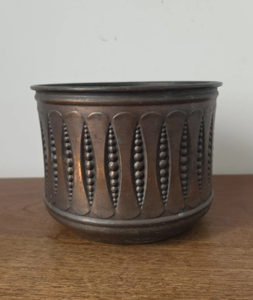 Macetas Decorativas de Metal Bronce, Urna de Cobre Antigua, Macetas Vintage para Decoración de Jardín Exterior Nórdico - Product Image 2