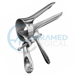 Espéculo Vaginal Cusco de 3 Hojas de Acero Inoxidable Reutilizable, Instrumento de Examen Ginecológico, Herramienta Médica con Certificación CE - Product Image 5