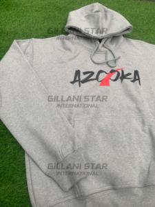 Unisex Winter Hooded Gray Hoodie and Sweatpants <b>Tracksuit</b> Full Length Casual Wear with Front Logo Print Breathable Heavyweight - Product Image 6