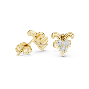 Boucles d'oreilles Moissanite de mariée en plaqué or 10 carats 3 carats en plaqué or Superbe bijou de mariage - Product Image 5