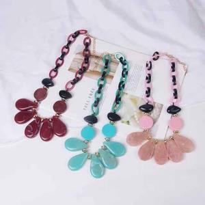 Collar de Cuentas de Resina Ecológicas Versátiles de Primera Calidad, Joyería de Moda de Estilo Clásico - Product Image 6