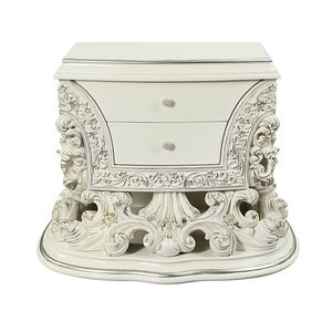 Comodino Adara con finitura bianco antico - Product Image 5