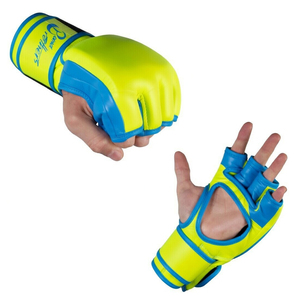 Gants de boxe professionnels pour l'entraînement aux arts martiaux avec fermeture à boucle et crochets sécurisés, gants de sparring en cuir PU - Product Image 5