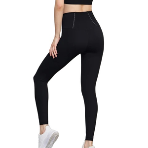Leggings de sport pour femmes, longueur intégrale, pour fitness et yoga, service OEM ODM, leggings de compression pour femmes, effet délavé à l'acide, taille haute, pour l'entraînement - Product Image 1
