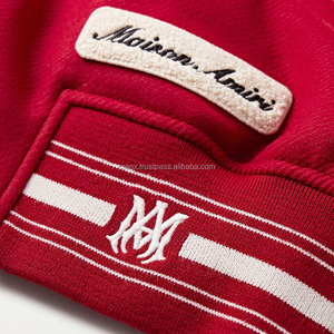 Nueva moda de alta calidad con cuello levantado para hombre chaqueta universitaria de invierno ropa de pareja de moda transpirable ecológica - Product Image 3